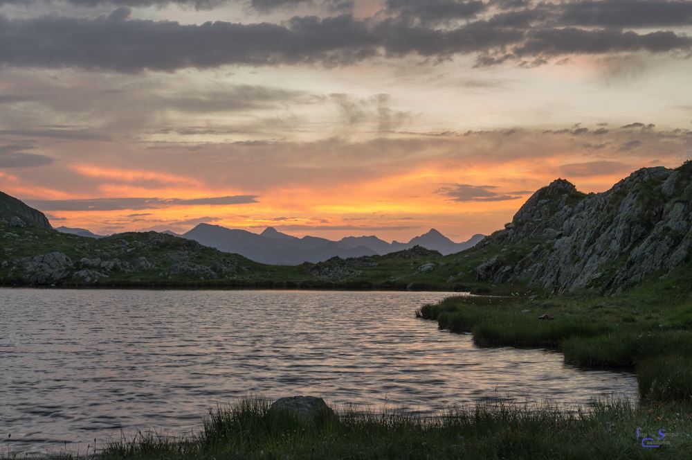 Laghi di Ponteranica all'alba