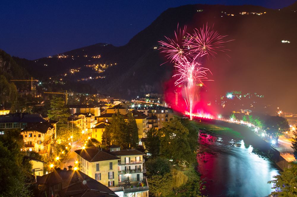 Spettacolo pirotecnico San Pellegrino Terme