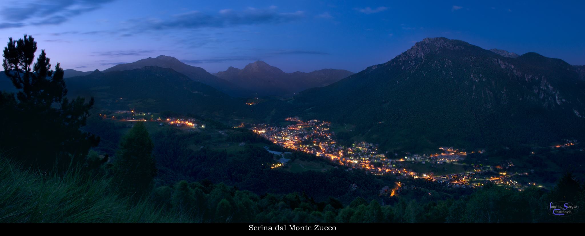 Serina al tramonto